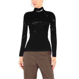 Valentino Garavani turtleneck size medium black $2456